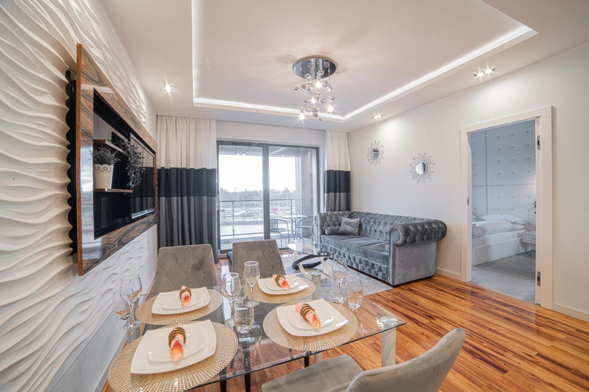 Apartament Amber Centrum Гданск Екстериор снимка